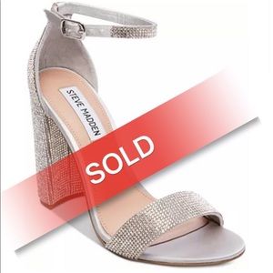 Steve Madden CARRSON Crystal Rhinestone Bnib!